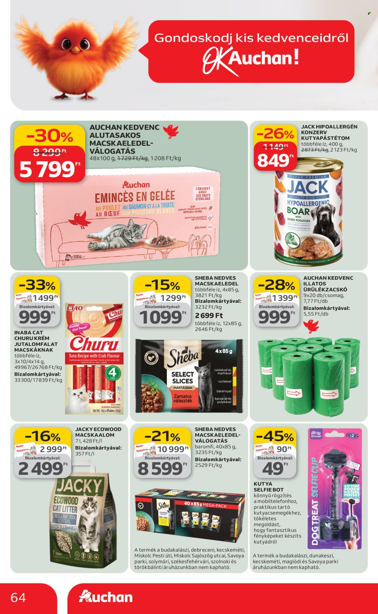 Auchan akciós újságok - 2026.03.12 - 2026.03.18. Oldal 64