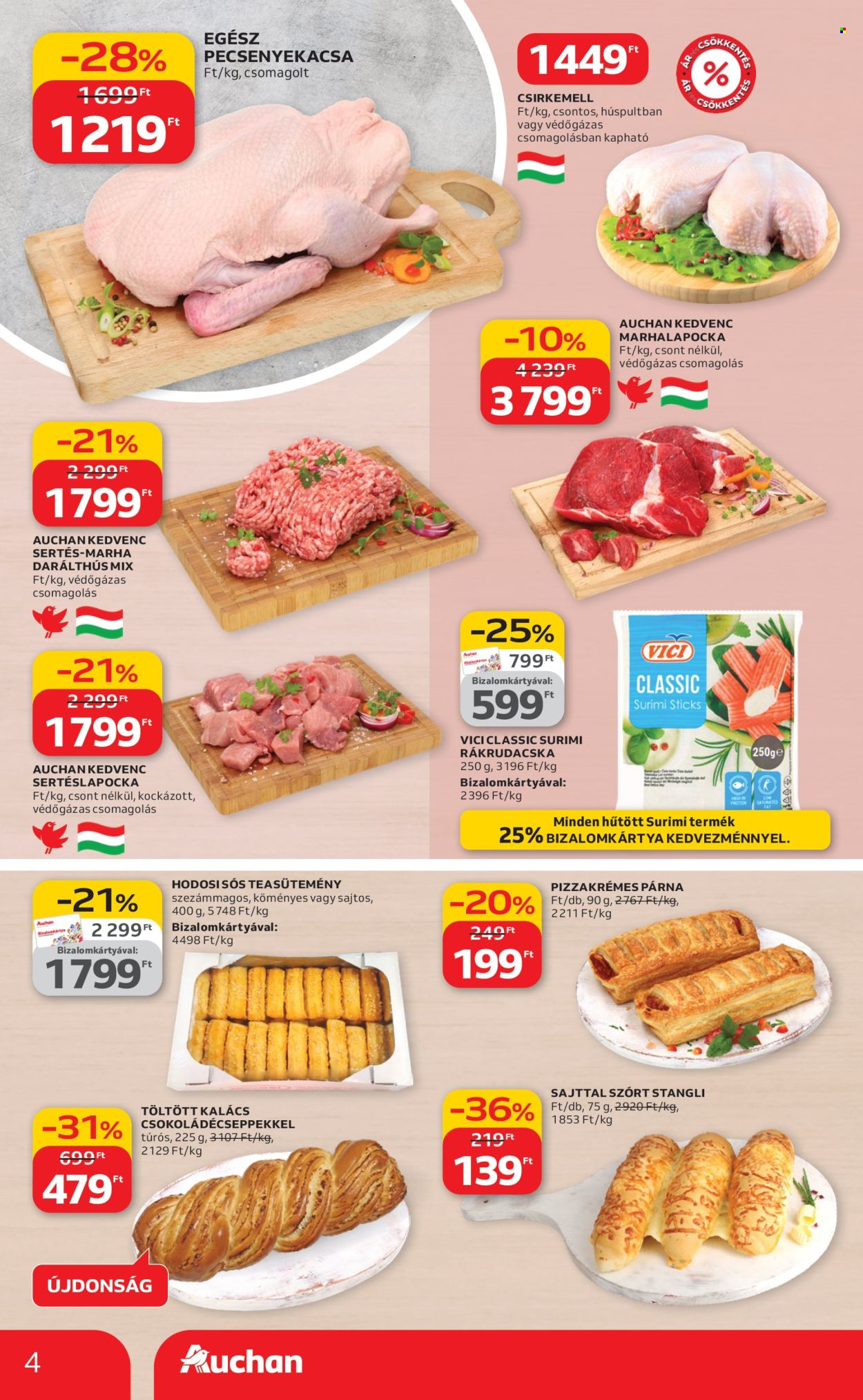 Auchan akciós újságok - 2026.03.12 - 2026.03.18. Oldal 4