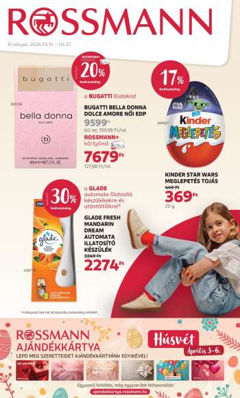 Újság Rossmann - 2026.03.16 - 2026.03.27.