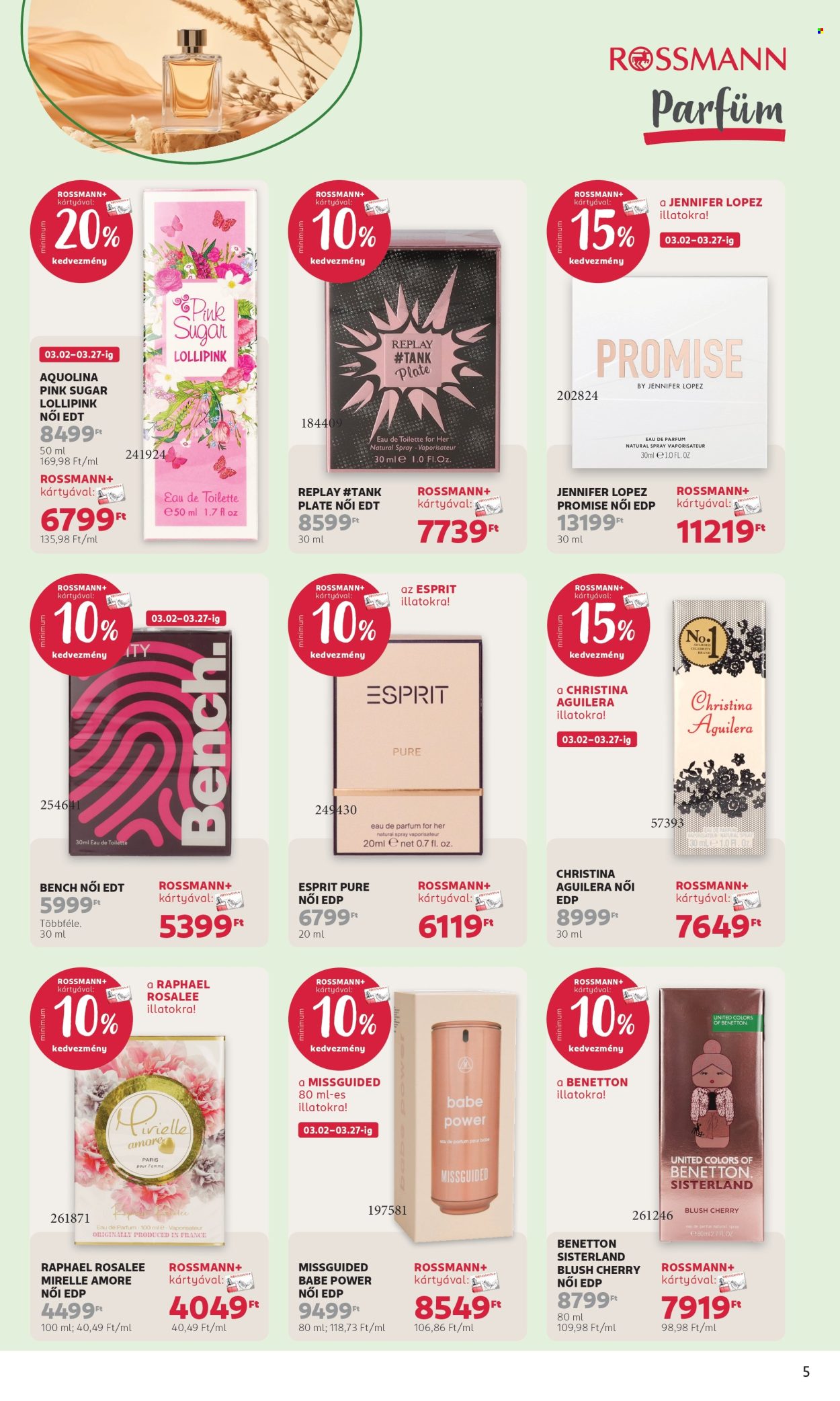 Rossmann akciós újságok - 2026.03.16 - 2026.03.27. Oldal 5