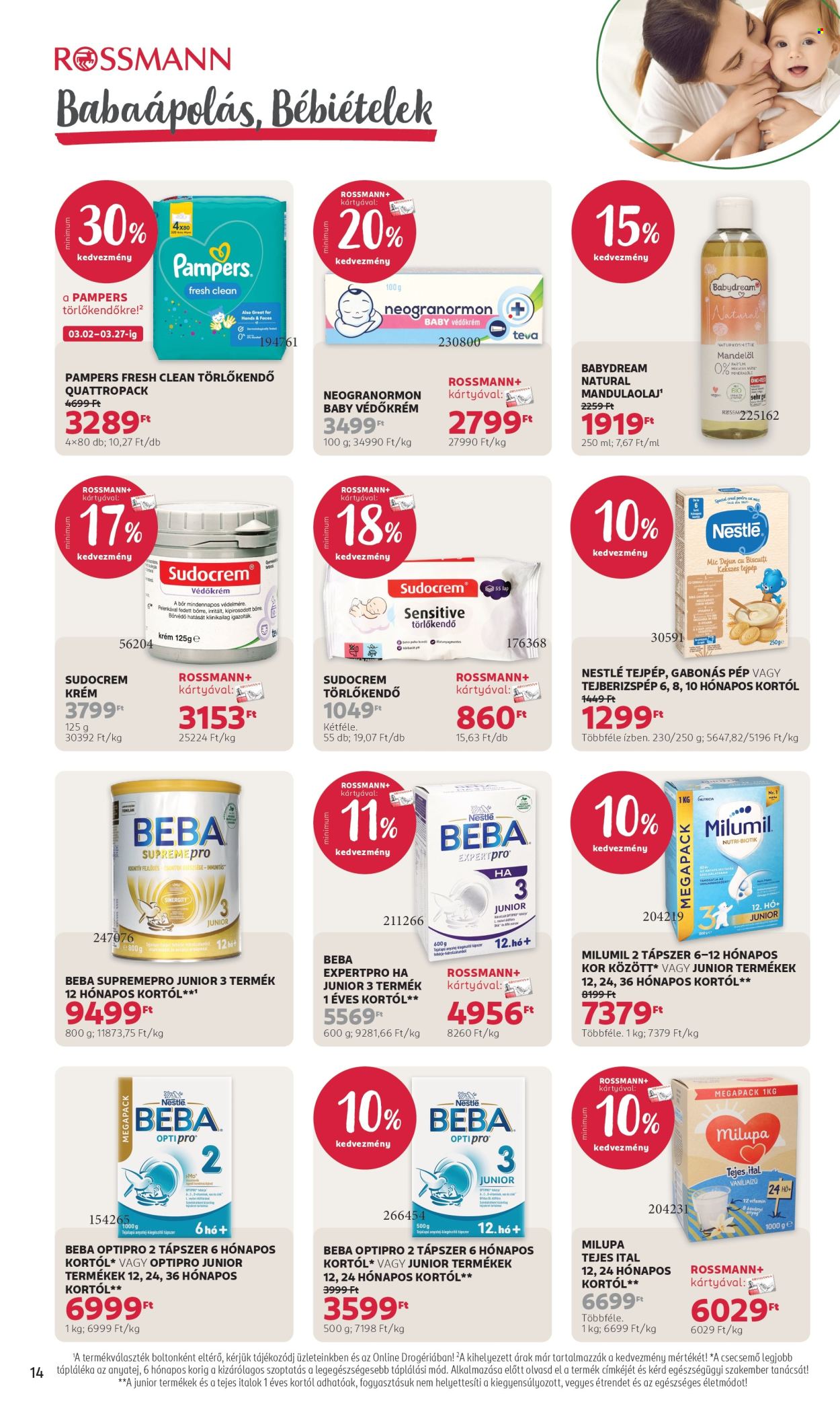 Rossmann akciós újságok - 2026.03.16 - 2026.03.27. Oldal 16