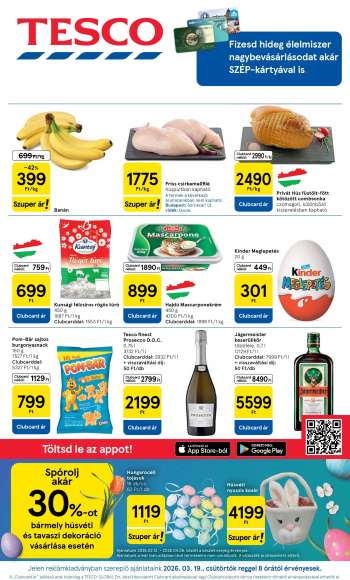 Újság TESCO - 2026.03.19 - 2026.03.25.