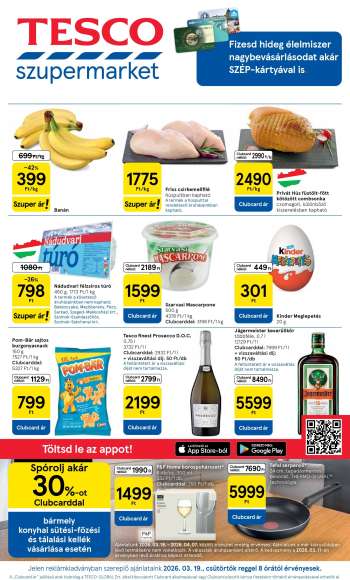 Újság TESCO - 2026.03.19 - 2026.03.25.