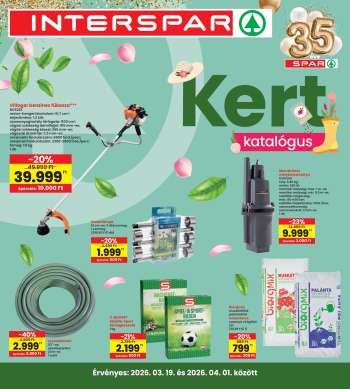 Újság INTERSPAR - 2026.03.19 - 2026.04.01.