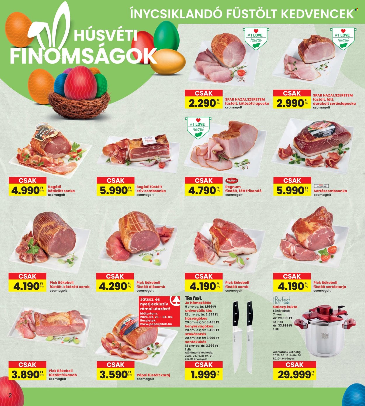 INTERSPAR akciós újságok - 2026.03.19 - 2026.03.25. Oldal 2