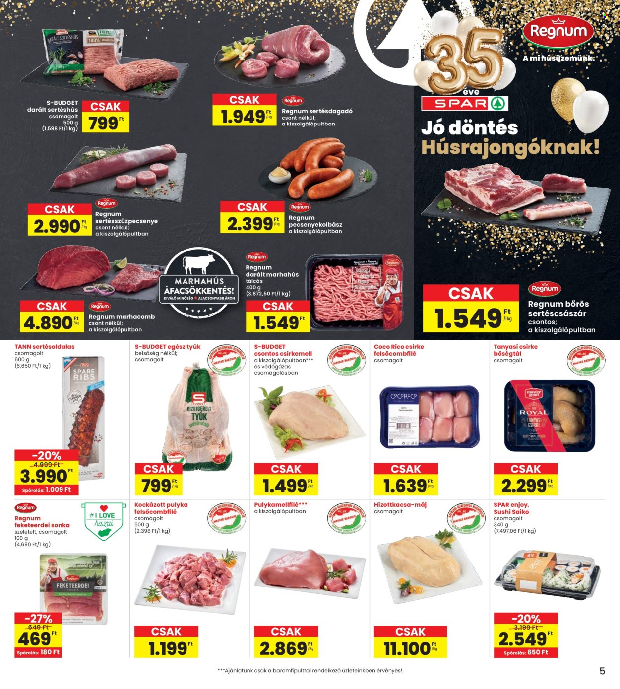 INTERSPAR akciós újságok - 2026.03.19 - 2026.03.25. Oldal 5