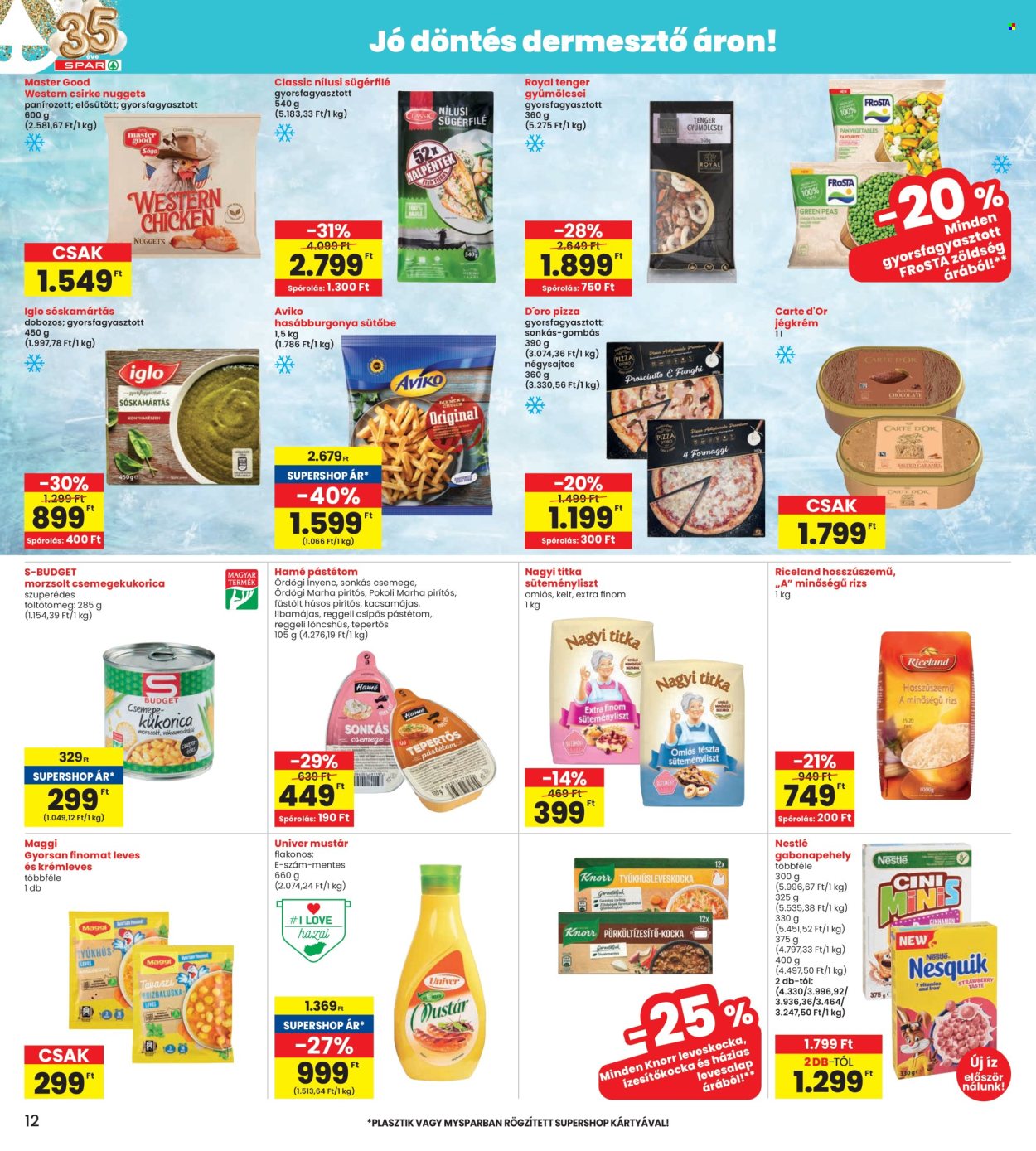INTERSPAR akciós újságok - 2026.03.19 - 2026.03.25. Oldal 12
