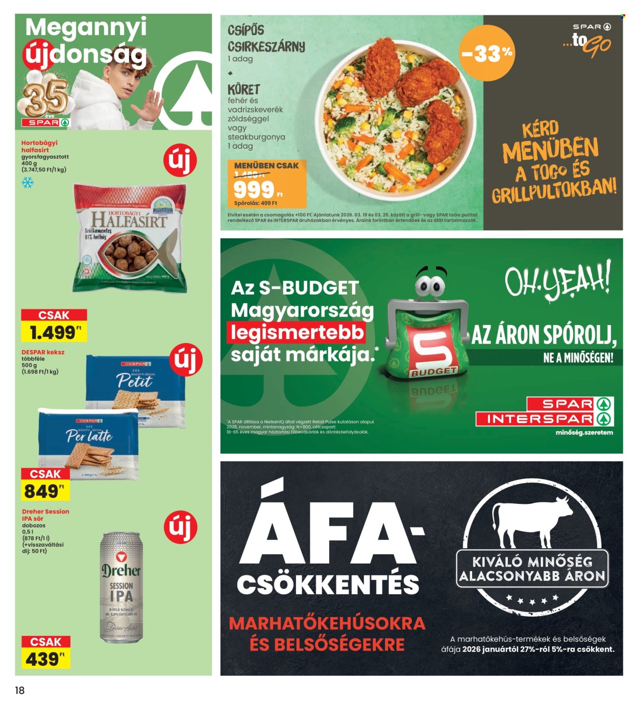 INTERSPAR akciós újságok - 2026.03.19 - 2026.03.25. Oldal 18