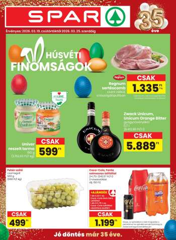 Újság SPAR - 2026.03.19 - 2026.03.25.