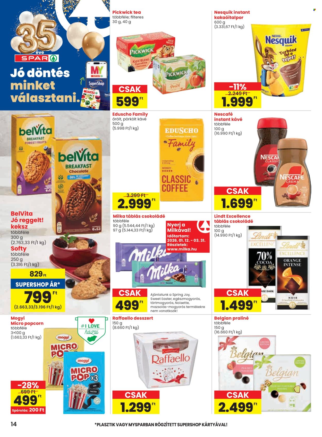 SPAR akciós újságok - 2026.03.19 - 2026.03.25. Oldal 14