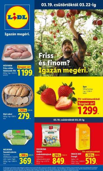 Újság Lidl - 2026.03.19 - 2026.03.25.