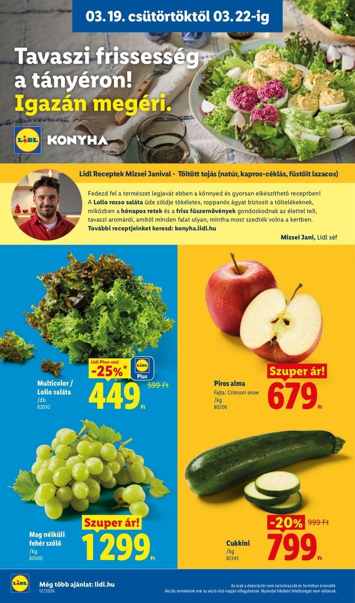 Lidl akciós újságok - 2026.03.19 - 2026.03.25. Oldal 4