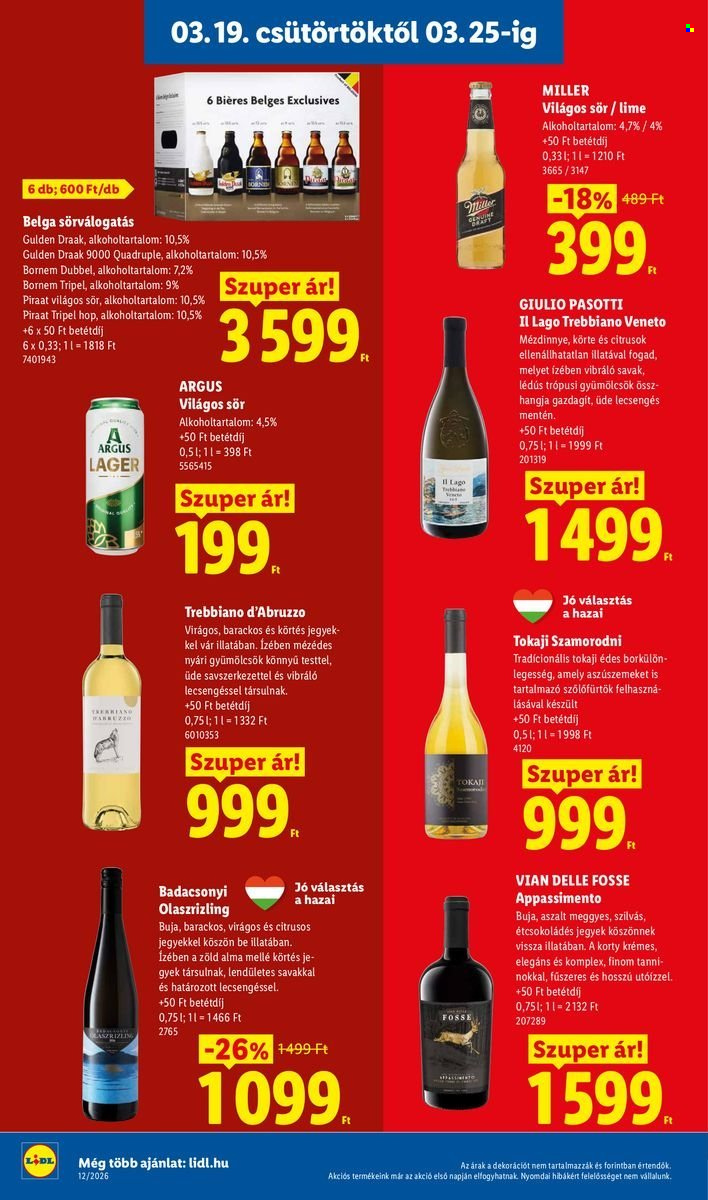 Lidl akciós újságok - 2026.03.19 - 2026.03.25. Oldal 12