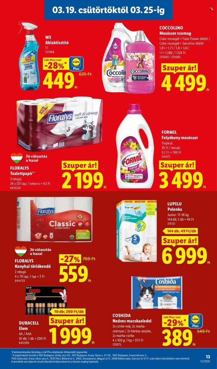 Lidl akciós újságok - 2026.03.19 - 2026.03.25. Oldal 13