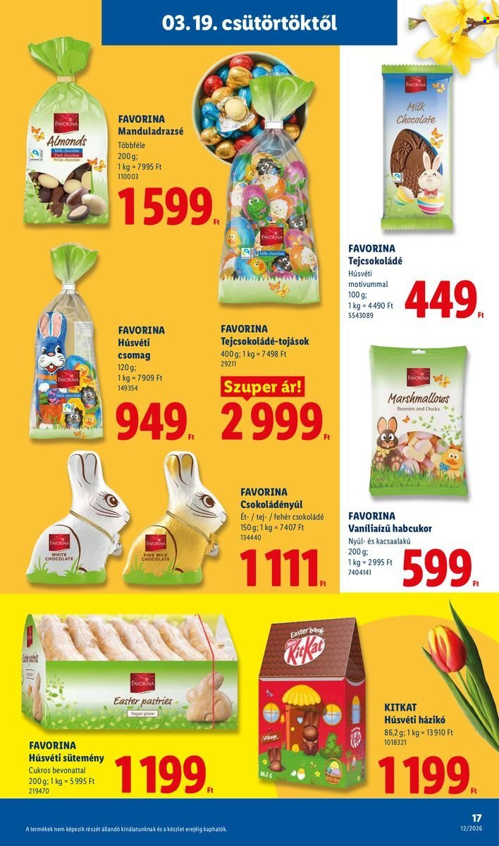 Lidl akciós újságok - 2026.03.19 - 2026.03.25. Oldal 17