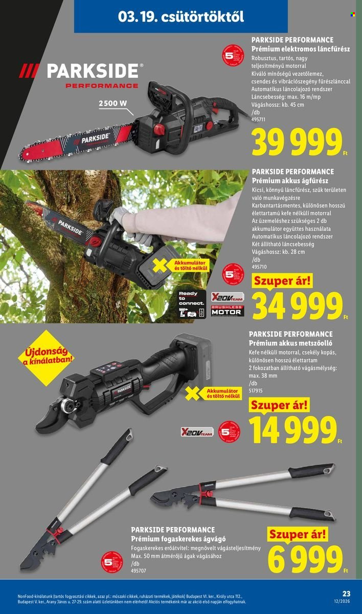 Lidl akciós újságok - 2026.03.19 - 2026.03.25. Oldal 23