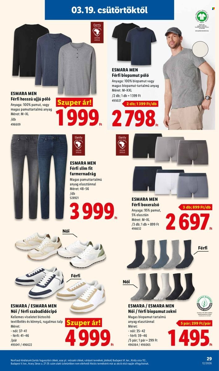 Lidl akciós újságok - 2026.03.19 - 2026.03.25. Oldal 29