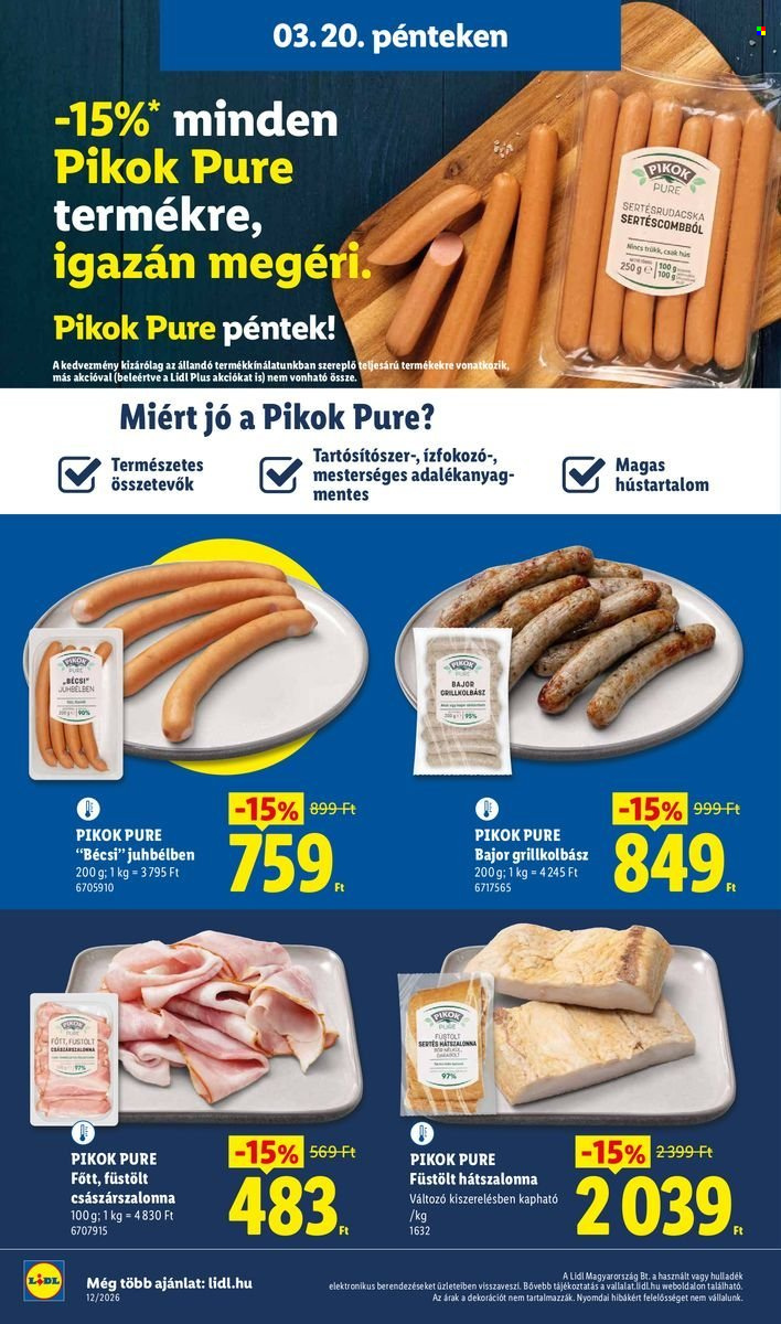 Lidl akciós újságok - 2026.03.19 - 2026.03.25. Oldal 32