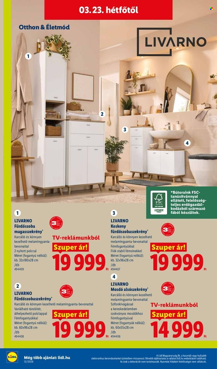 Lidl akciós újságok - 2026.03.19 - 2026.03.25. Oldal 14