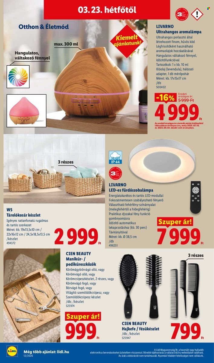 Lidl akciós újságok - 2026.03.19 - 2026.03.25. Oldal 18