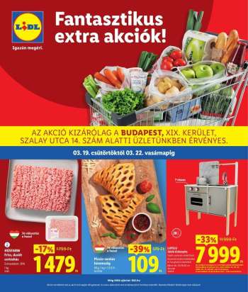 Újság Lidl - 2026.03.19 - 2026.03.22.