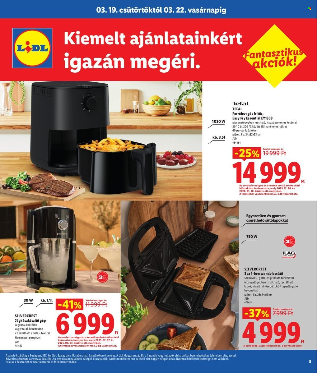 Lidl akciós újságok - 2026.03.19 - 2026.03.22. Oldal 5