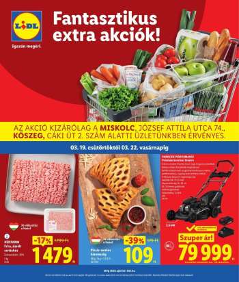 Újság Lidl - 2026.03.19 - 2026.03.22.