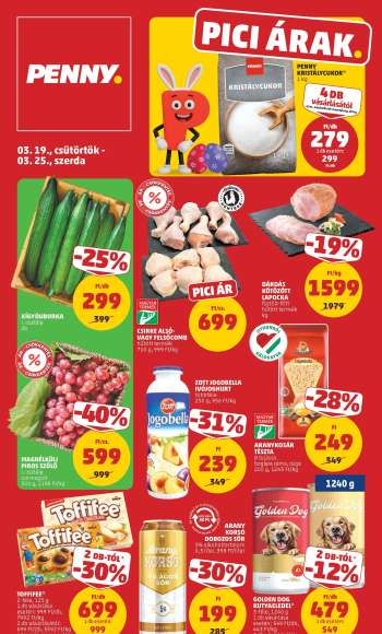 Újság Penny Market - 2026.03.19 - 2026.03.25.