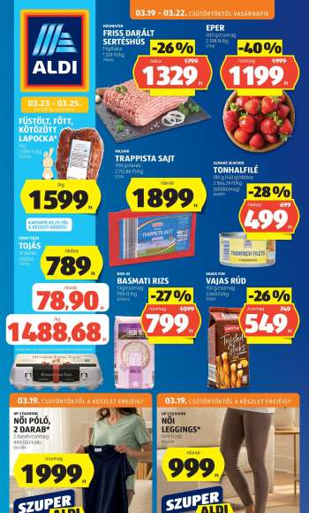 Újság Aldi - 2026.03.19 - 2026.03.25.