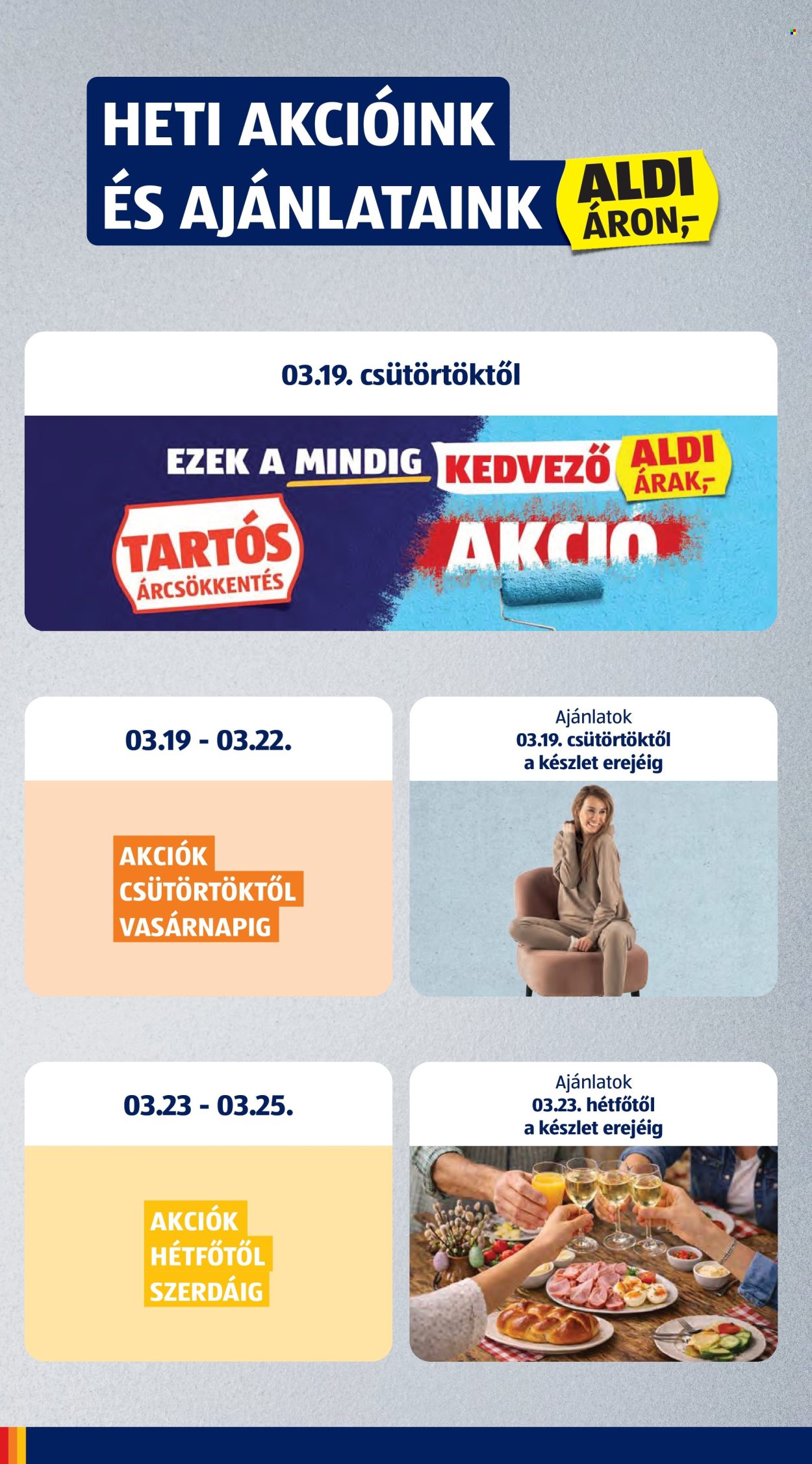 Aldi akciós újságok - 2026.03.19 - 2026.03.25. Oldal 2