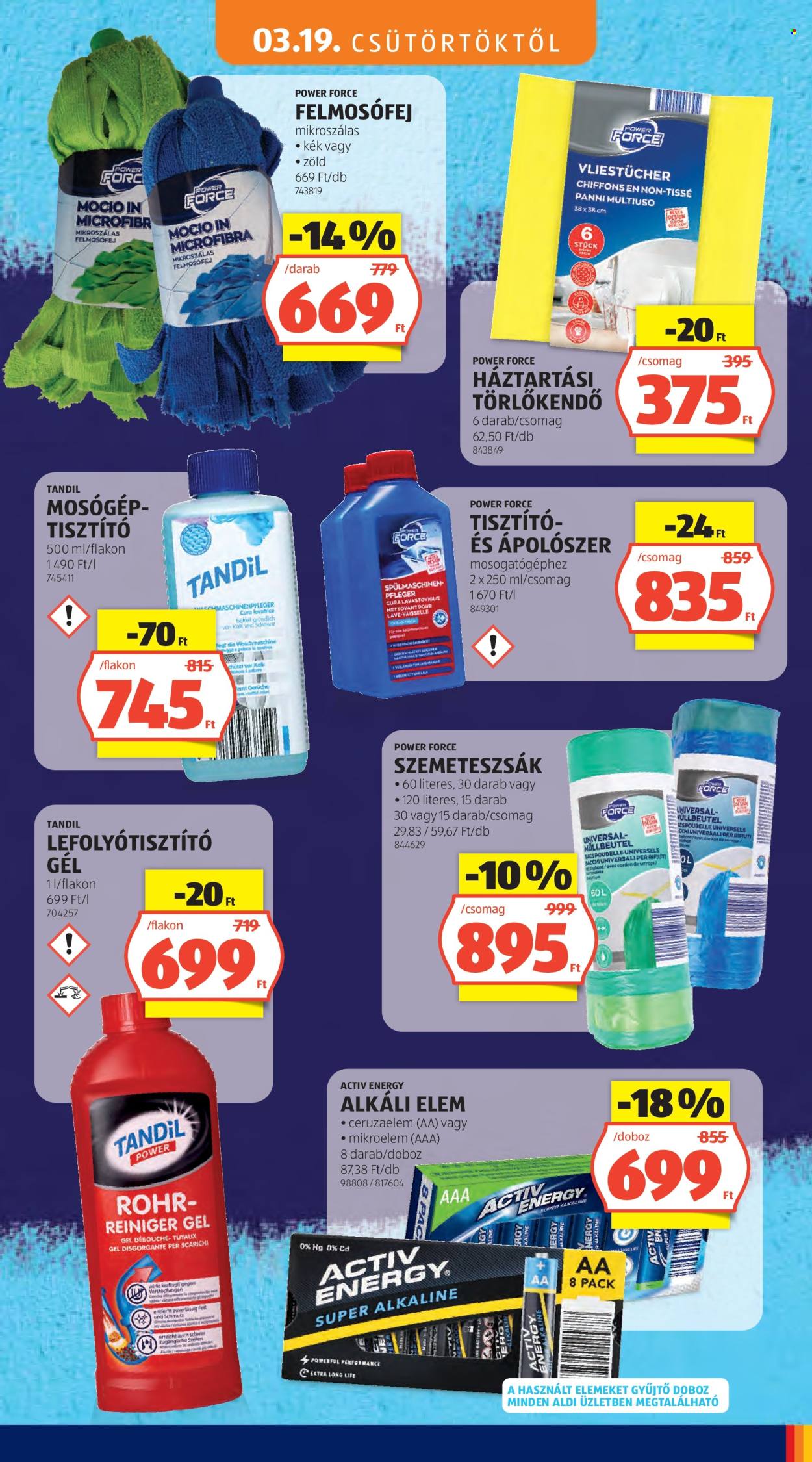 Aldi akciós újságok - 2026.03.19 - 2026.03.25. Oldal 23