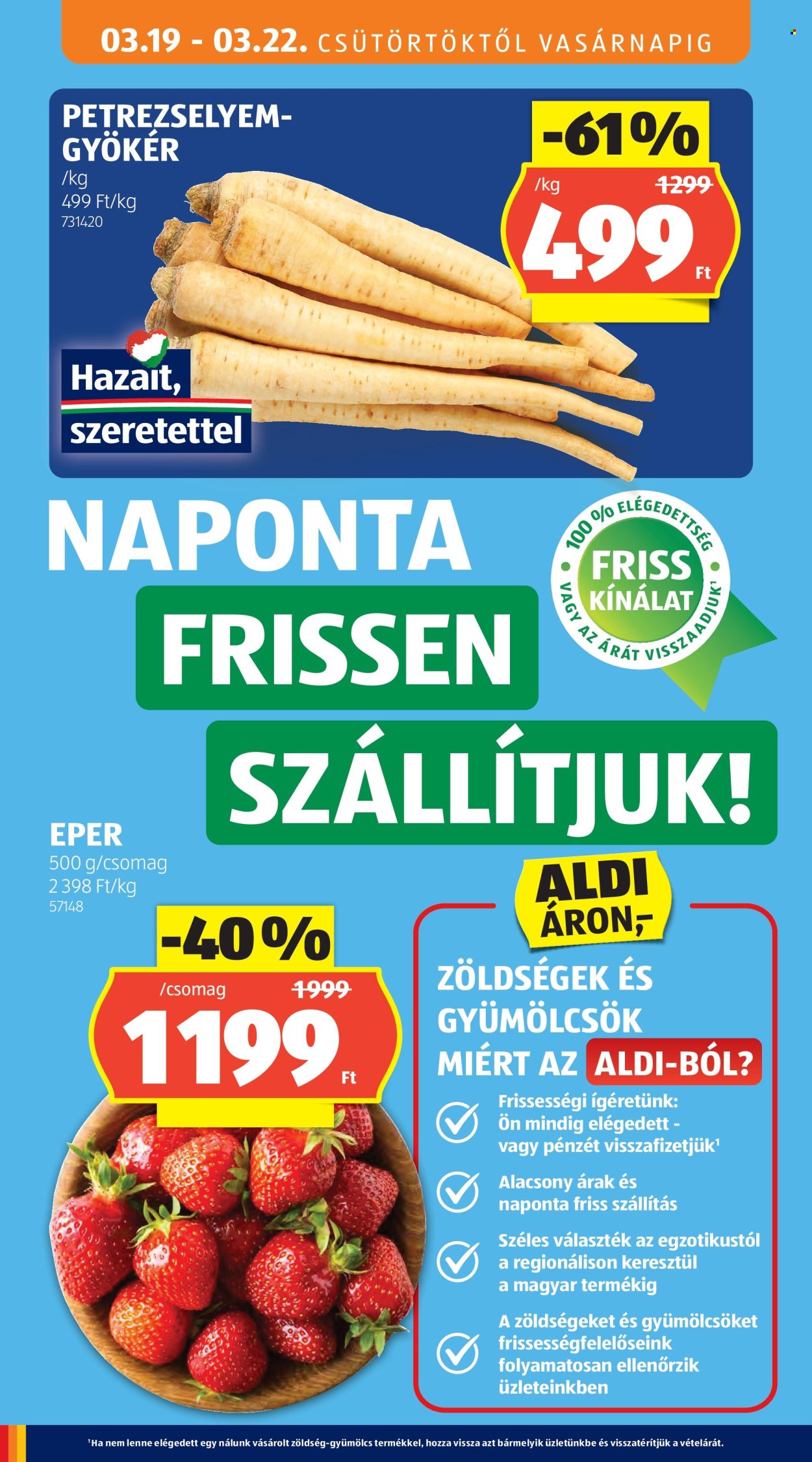 Aldi akciós újságok - 2026.03.19 - 2026.03.25. Oldal 38