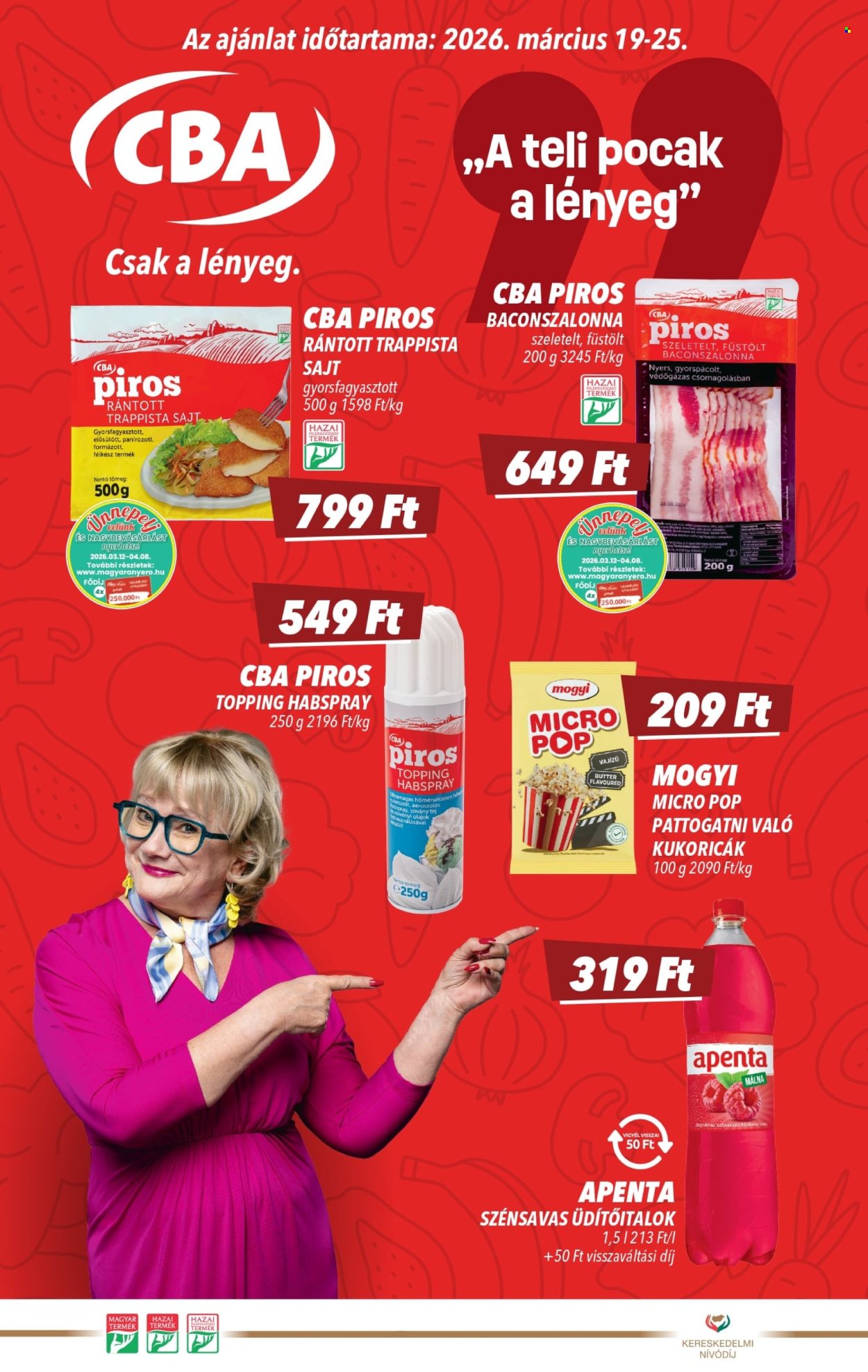 CBA akciós újságok - 2026.03.19 - 2026.03.25. Oldal 1