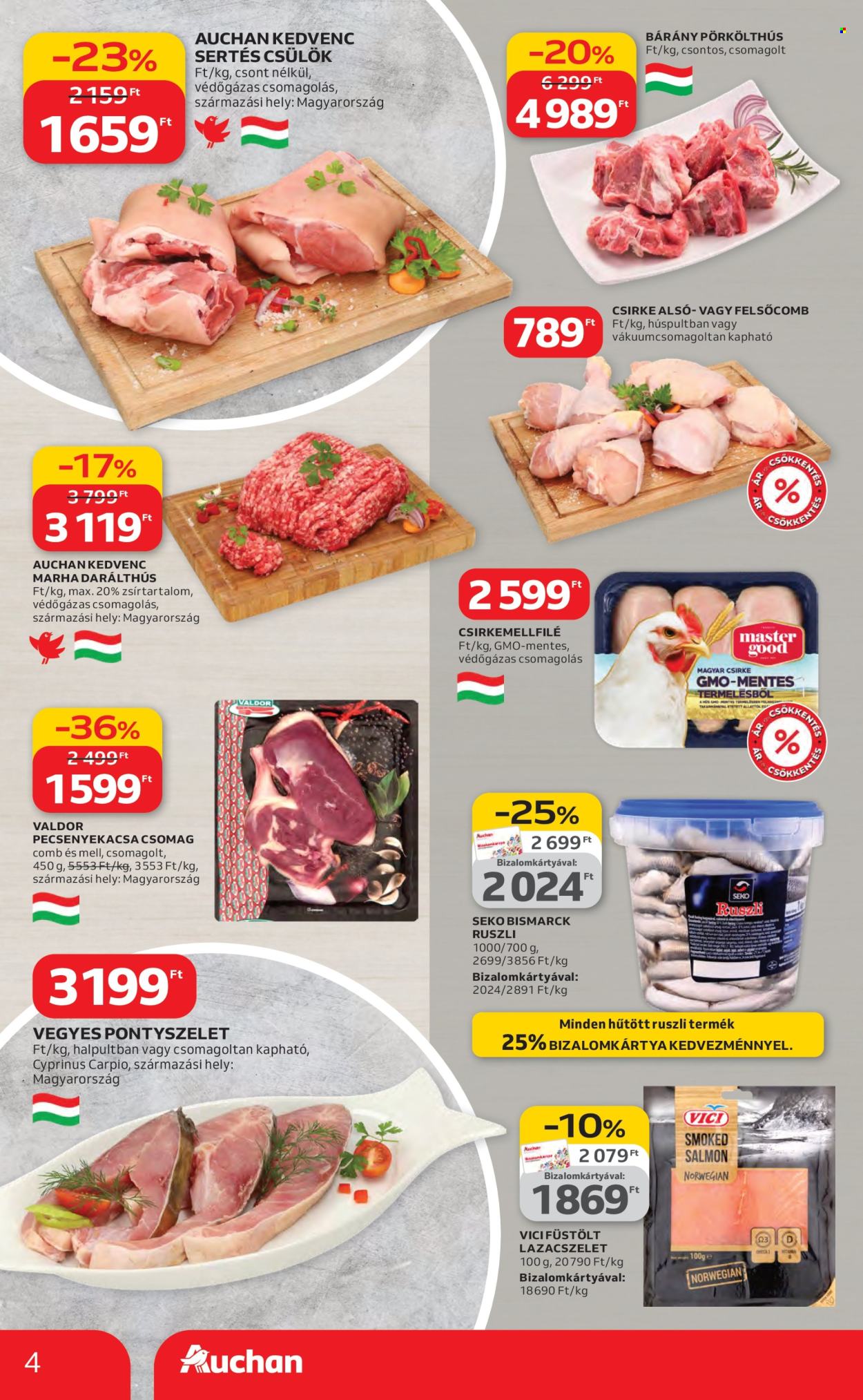 Auchan akciós újságok - 2026.03.19 - 2026.03.25. Oldal 4