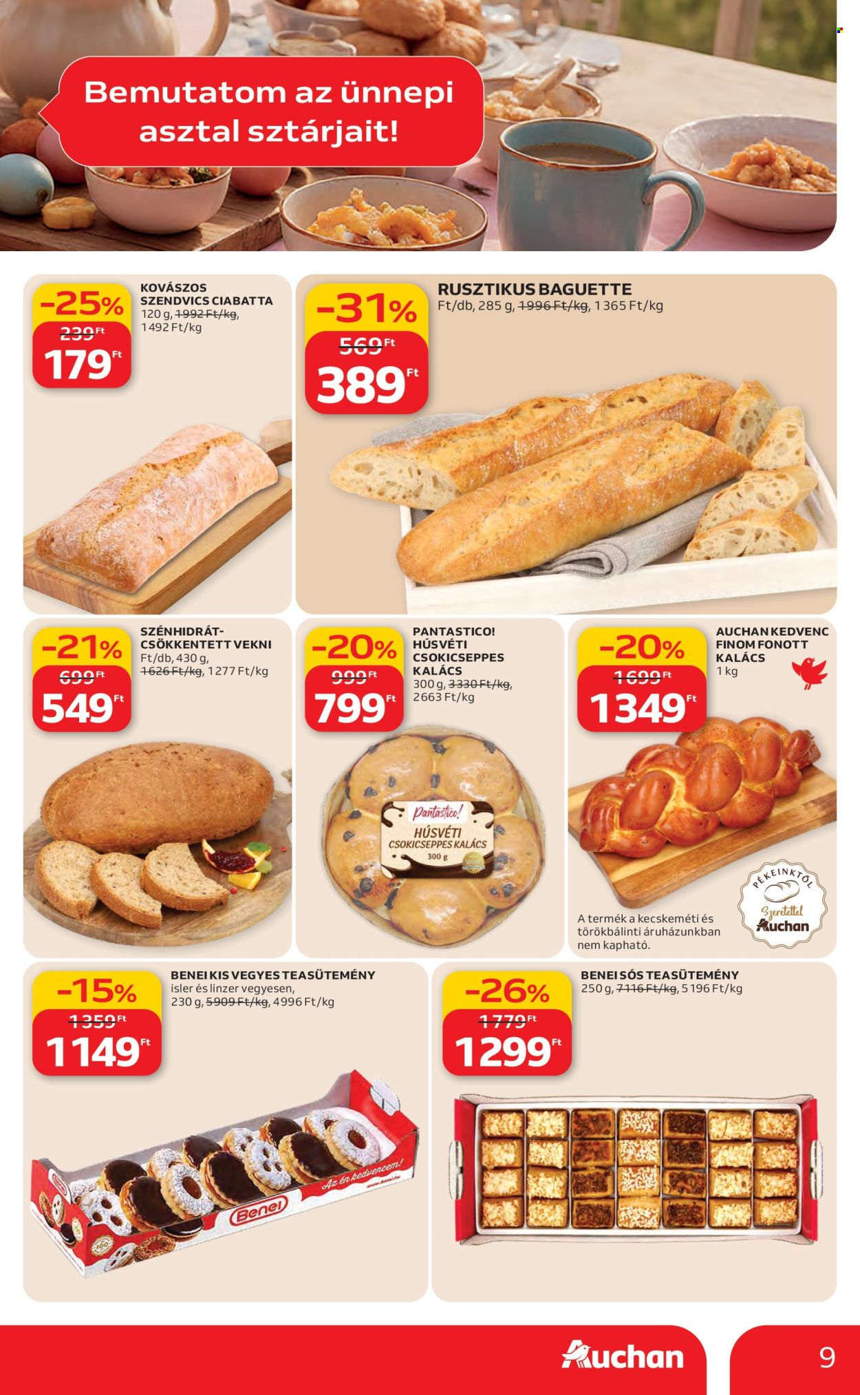 Auchan akciós újságok - 2026.03.19 - 2026.03.25. Oldal 9