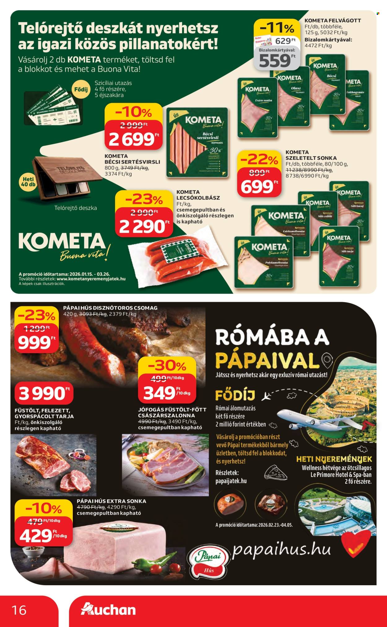 Auchan akciós újságok - 2026.03.19 - 2026.03.25. Oldal 16
