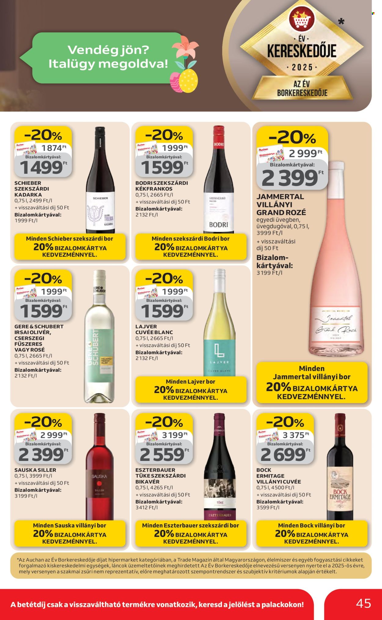 Auchan akciós újságok - 2026.03.19 - 2026.03.25. Oldal 45