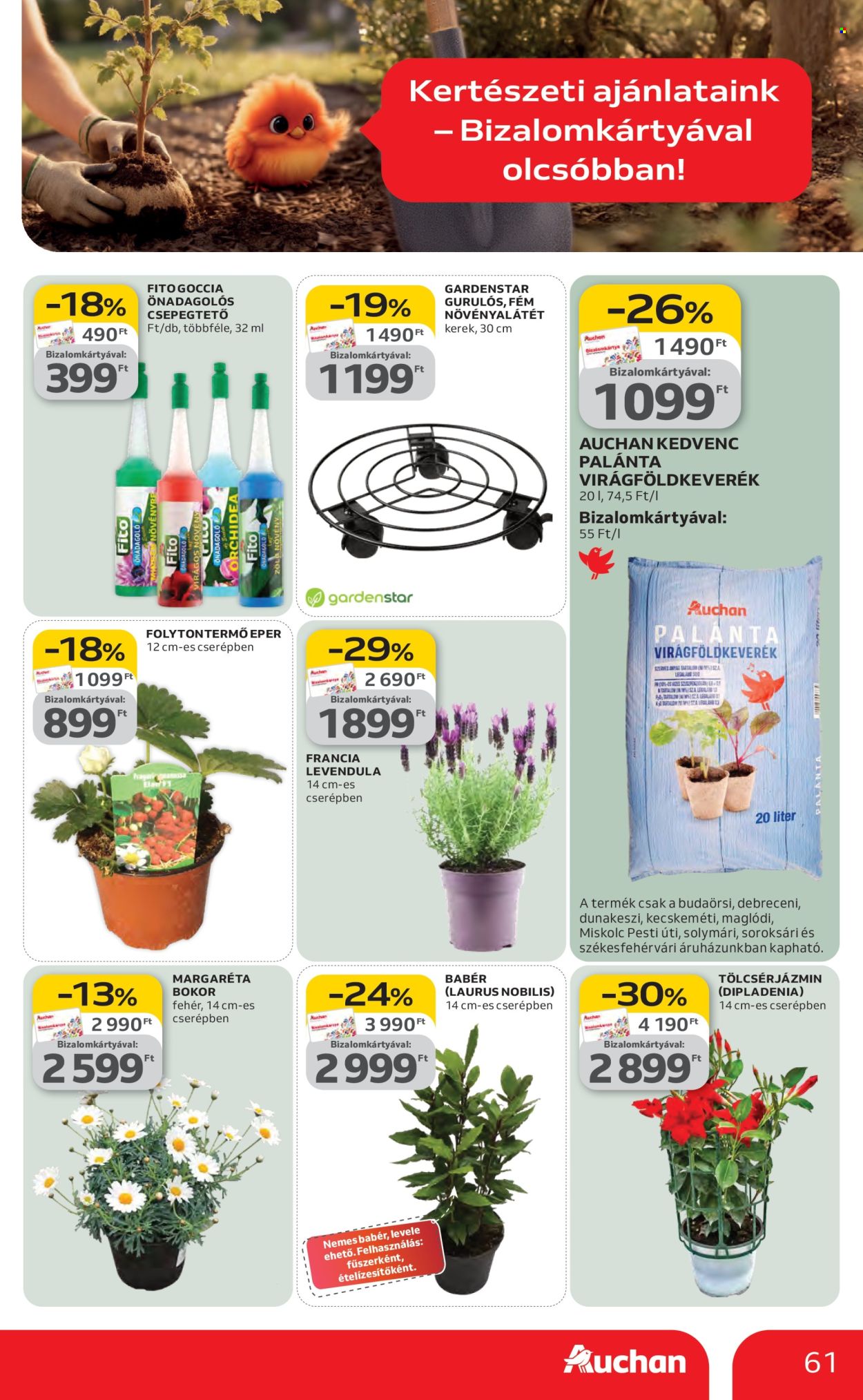 Auchan akciós újságok - 2026.03.19 - 2026.03.25. Oldal 61