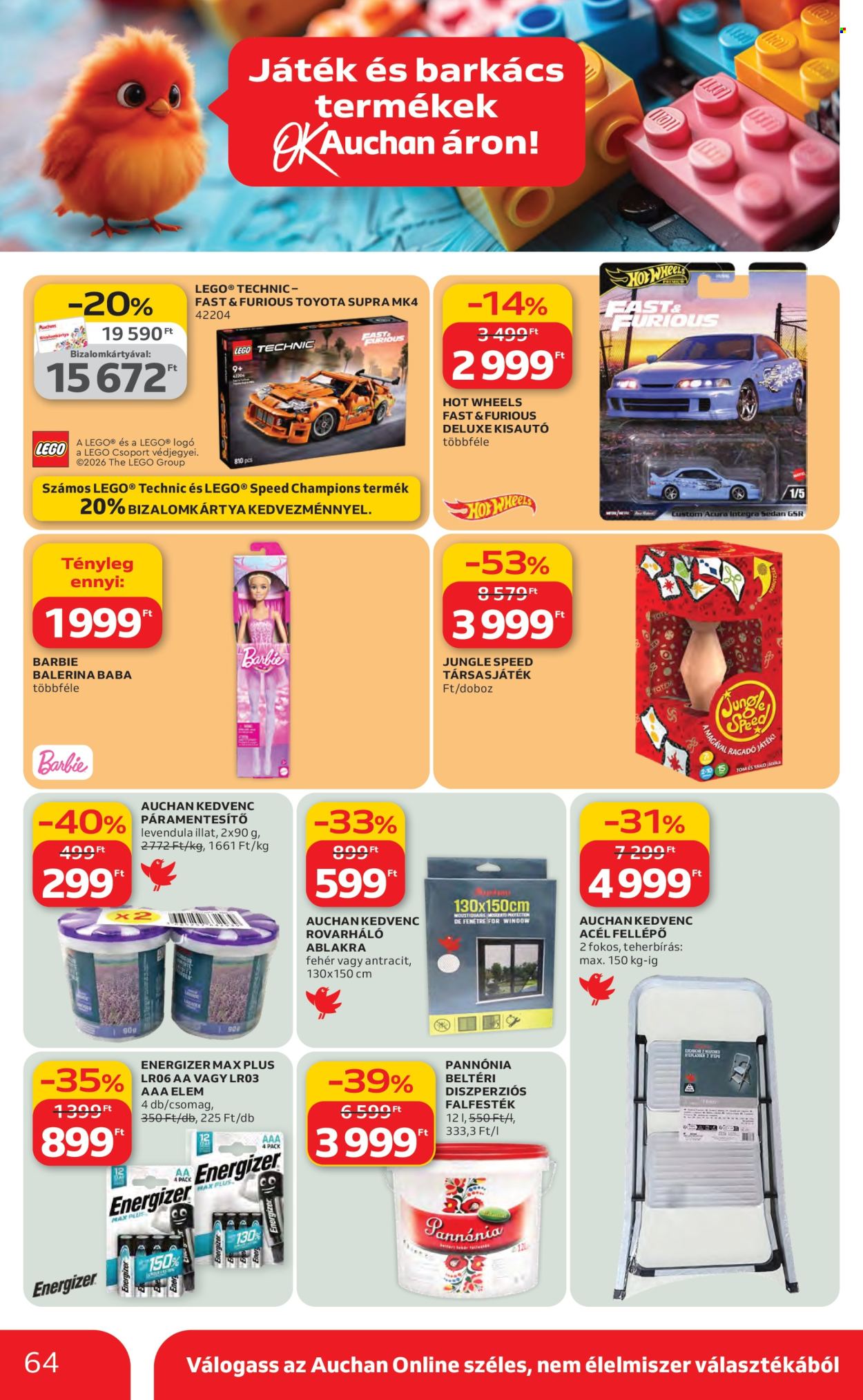 Auchan akciós újságok - 2026.03.19 - 2026.03.25. Oldal 64