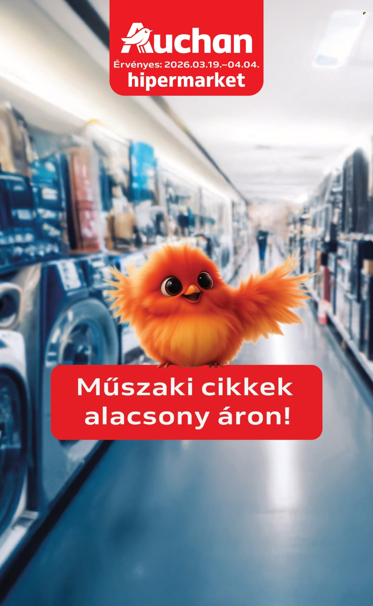 Auchan akciós újságok - 2026.03.19 - 2026.04.04. Oldal 1