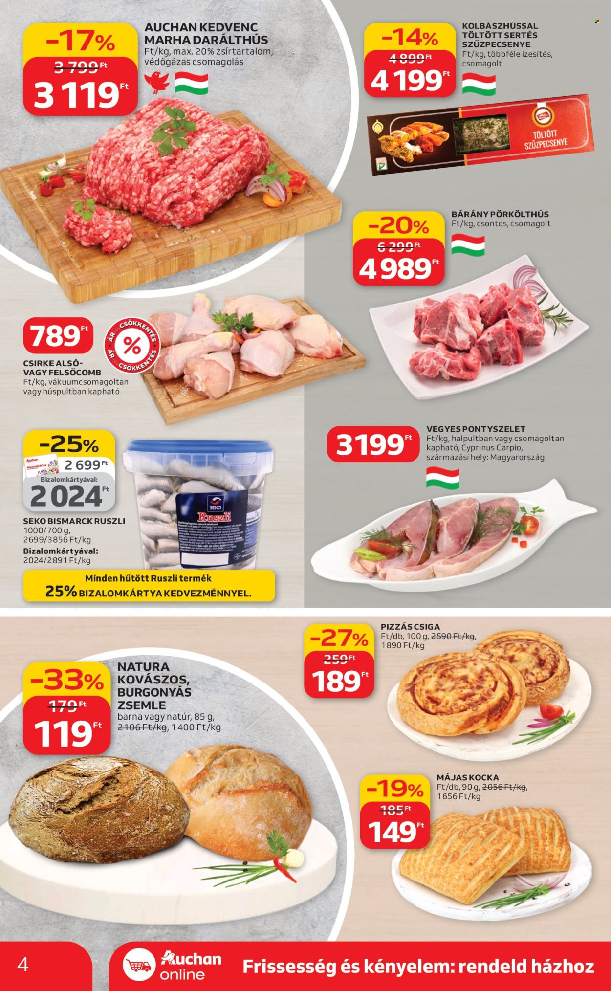 Auchan akciós újságok - 2026.03.19 - 2026.03.25. Oldal 4