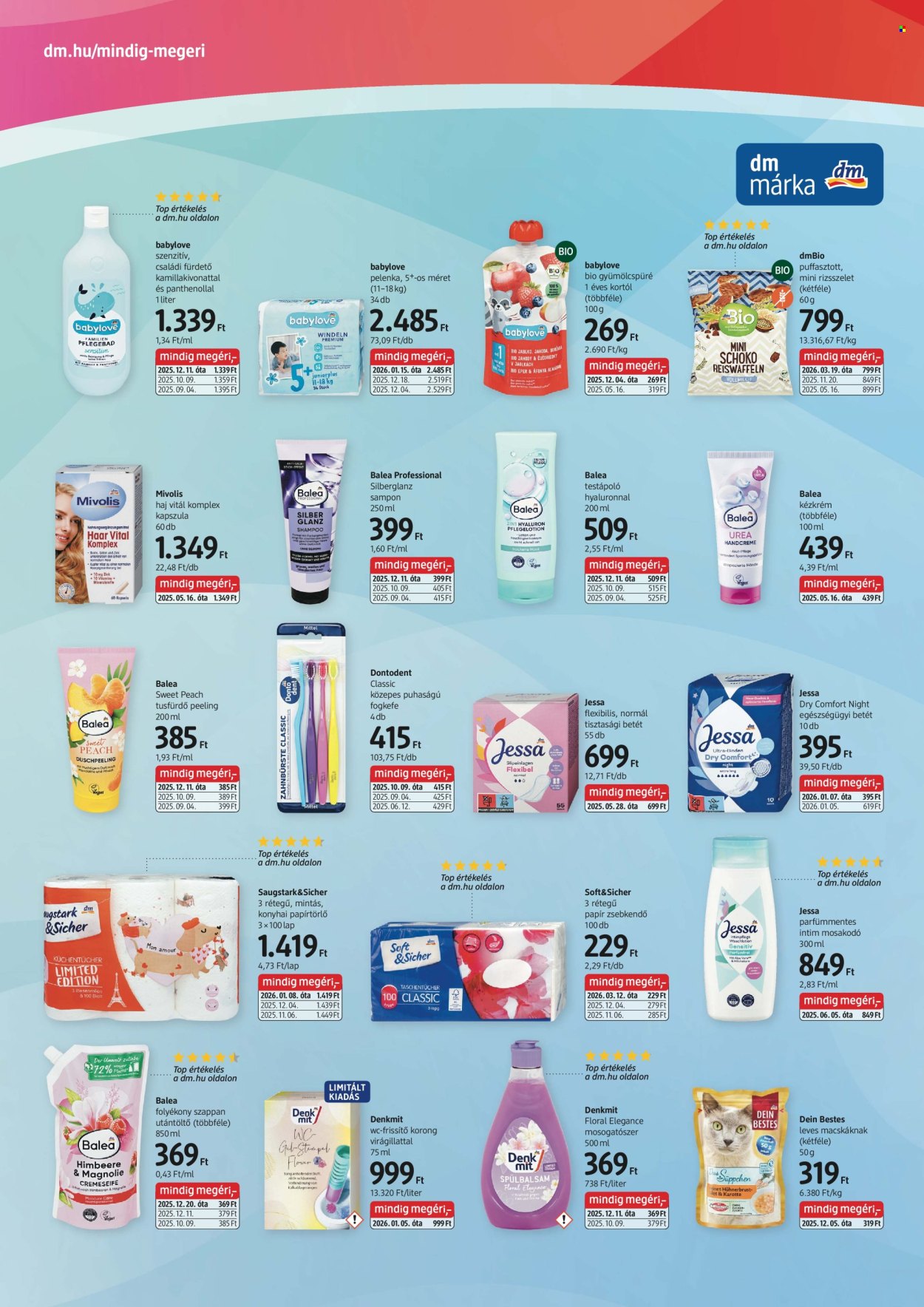 dm drogerie markt akciós újságok - 2026.03.19 - 2026.04.08. Oldal 2