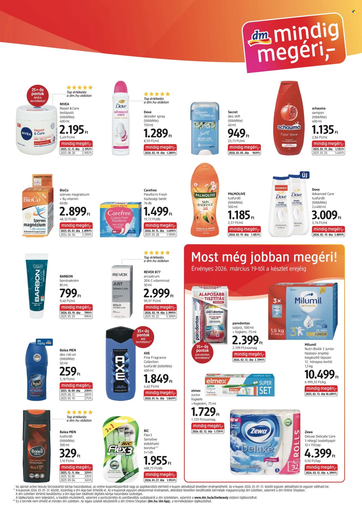 dm drogerie markt akciós újságok - 2026.03.19 - 2026.04.08. Oldal 3