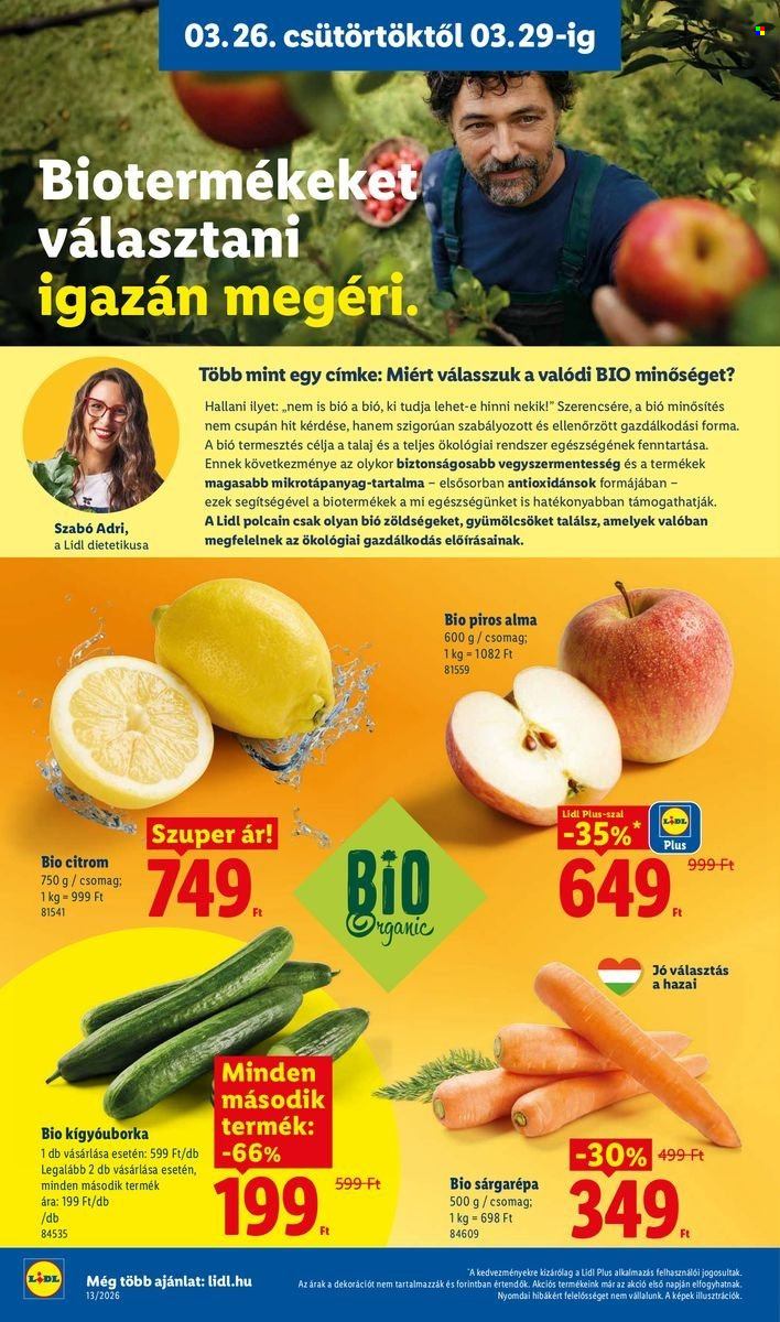 Lidl akciós újságok - 2026.03.26 - 2026.04.01. Oldal 4