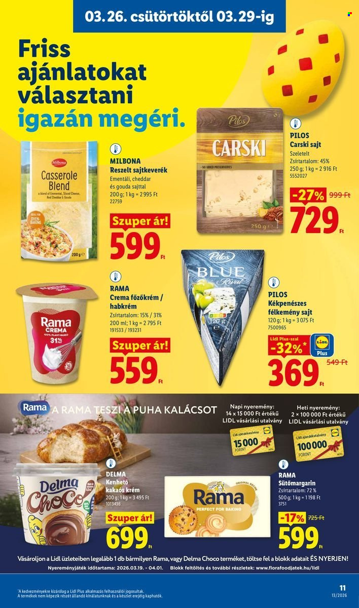 Lidl akciós újságok - 2026.03.26 - 2026.04.01. Oldal 11