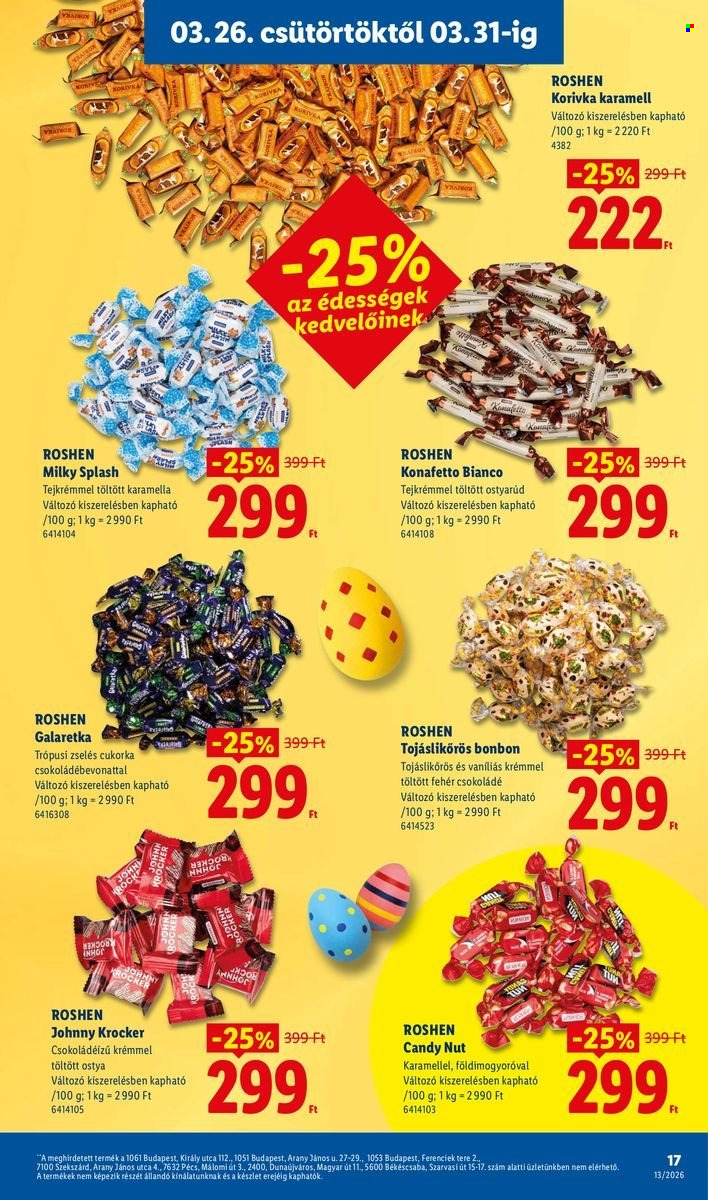 Lidl akciós újságok - 2026.03.26 - 2026.04.01. Oldal 17
