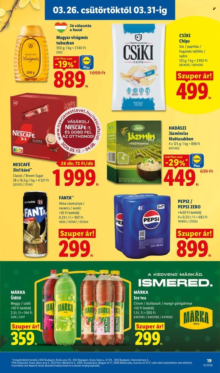 Lidl akciós újságok - 2026.03.26 - 2026.04.01. Oldal 19