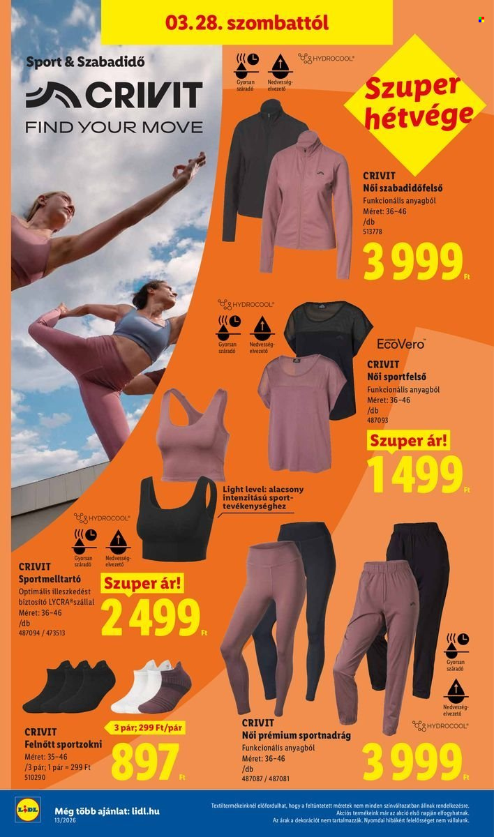 Lidl akciós újságok - 2026.03.26 - 2026.04.01. Oldal 10