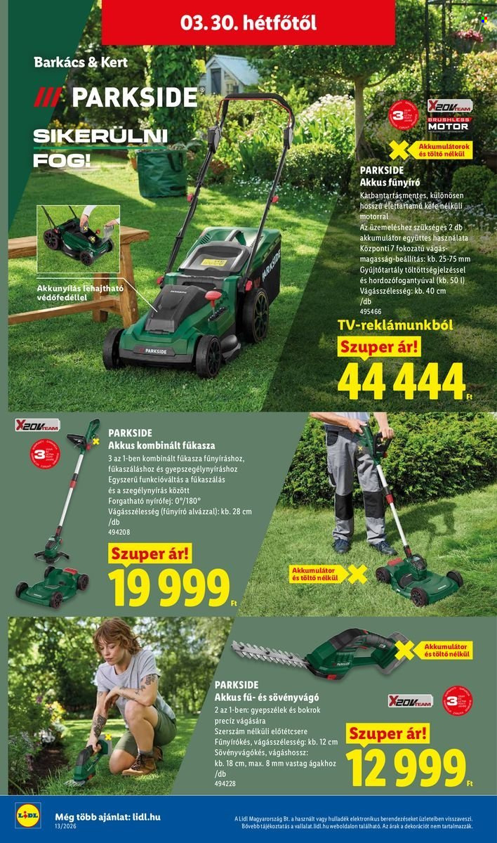Lidl akciós újságok - 2026.03.26 - 2026.04.01. Oldal 14