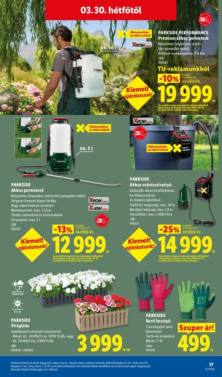 Lidl akciós újságok - 2026.03.26 - 2026.04.01. Oldal 17
